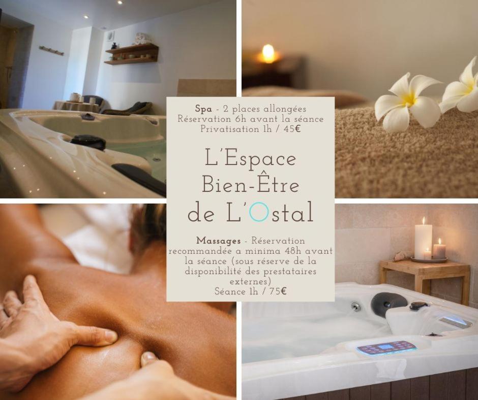 L'Ostal - Bed & Breakfast - Chambres Et Suites De 25 A 40M2 - Spa 圣伊莱尔厄齐尔 外观 照片