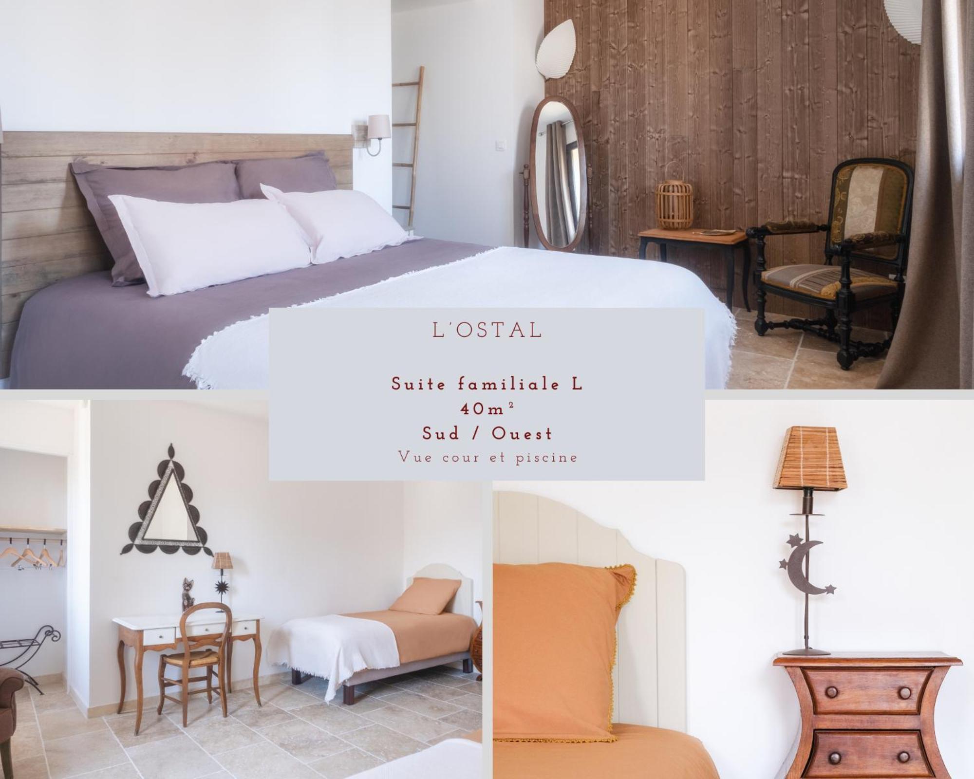 L'Ostal - Bed & Breakfast - Chambres Et Suites De 25 A 40M2 - Spa 圣伊莱尔厄齐尔 外观 照片
